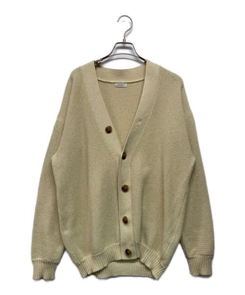 Seagreen（シーグリーン）Seagreen (シーグリーン) ミドルゲージモスステッチニットカーディガン アイボリー サイズ:SIZE 03の古着・服飾アイテム