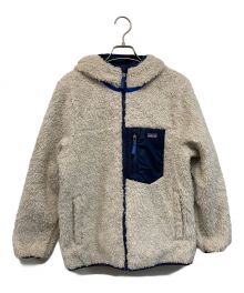 Patagonia（パタゴニア）の古着「kids Reversible Ready Freddy Hoody」｜ホワイト