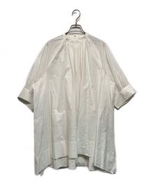 CLANE（クラネ）の古着「VOLUME GATHER BALLOON SLEEVE TOPS」｜ホワイト