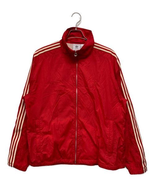 adidas（アディダス）adidas (アディダス) WALES BONNER (ウェールズボナー) コラボトラックジャケット レッド サイズ:SIZE Mの古着・服飾アイテム