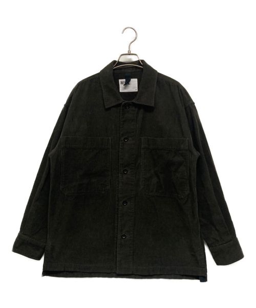 MHL（エムエイチエル）MHL (エムエイチエル) DRY COTTON NEEDLECORD ブラウン サイズ:SIZE Ｍの古着・服飾アイテム