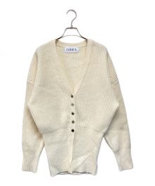 CODE A（コードエー）の古着「design volume cardigan」｜ホワイト