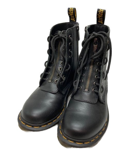 Dr.Martens（ドクターマーチン）Dr.Martens (ドクターマーチン) PASCAL FRONT ZIP ブラック サイズ:SIZE UK5の古着・服飾アイテム