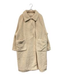 INTIMITE（アンティミテ）の古着「Boa Bal Collar Coat」｜ベージュ