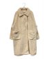 INTIMITE（アンティミテ）の古着「Boa Bal Collar Coat」｜ベージュ