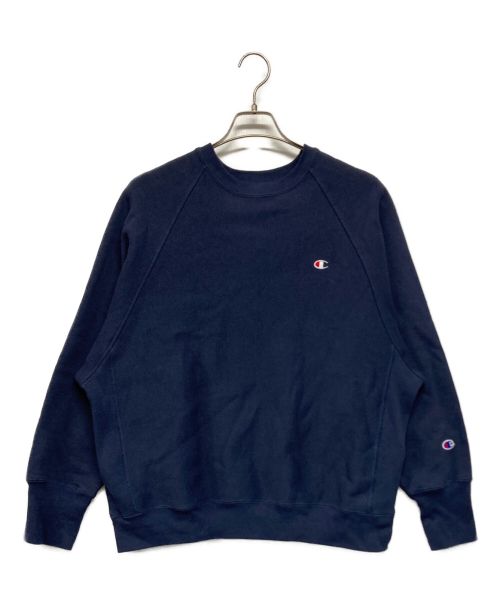 Champion（チャンピオン）Champion (チャンピオン) JOURNAL STANDARD (ジャーナルスタンダード) 別注REVERSE WEAVE SWEAT CREW ネイビー サイズ:SIZE Lの古着・服飾アイテム