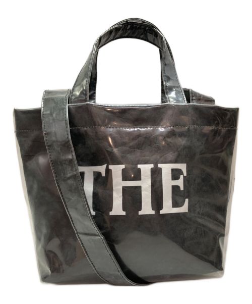 the weekend hotel（ザウィークエンドホテル）the weekend hotel (ザウィークエンドホテル) PVCBag グレーの古着・服飾アイテム