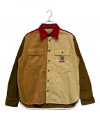 Carhartt WIP×MARNIカーハート×マルニ）の古着「MARNI L/S OVER SHIRT」｜ブラウン