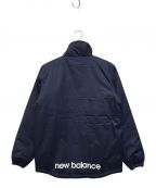 NEW BALANCEニューバランス）の古着「パデットジャケット」｜ネイビー