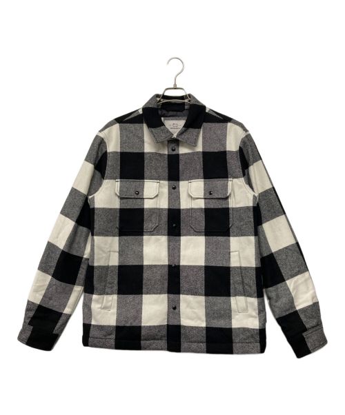 WOOLRICH（ウールリッチ）WOOLRICH (ウールリッチ) ALASKAN WL CK OVERSHIRT ブラック サイズ:SIZE Lの古着・服飾アイテム