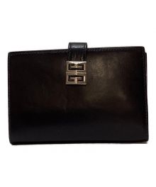 GIVENCHY（ジバンシィ）の古着「4G MEDIUM BIFOLD WALLET」｜ブラック