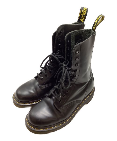 Dr.Martens（ドクターマーチン）Dr.Martens (ドクターマーチン) 10ホールブーツ ブラック サイズ:UK3の古着・服飾アイテム