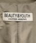 中古・古着 BEAUTY&YOUTH (ビューティーアンドユース) ソリッド ナバル フーディ ブルゾン ベージュ サイズ:SIZE L 未使用品：8000円