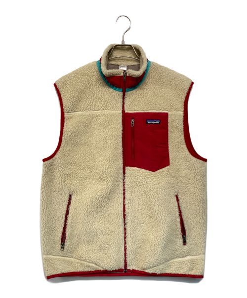 Patagonia（パタゴニア）Patagonia (パタゴニア) Classic Retro-X Vest アイボリー サイズ:SIZE Lの古着・服飾アイテム