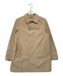 MACKINTOSH LONDON（マッキントッシュ ロンドン）の古着「強撚ポリエステルステンカラーショートコート」｜ベージュ