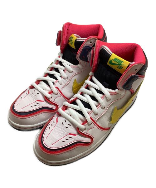 NIKE SB（ナイキエスビー）NIKE SB (ナイキエスビー) SB DUNK HIGH PRO QS ホワイト サイズ:SIZE 28cmの古着・服飾アイテム