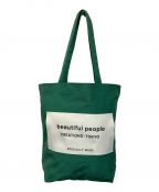beautiful peopleビューティフルピープル）の古着「SDGs name tag tote bag」
