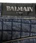 中古・古着 BALMAIN (バルマン) バイカーデニム インディゴ サイズ:SIZE 68.5cm (W27)：10000円