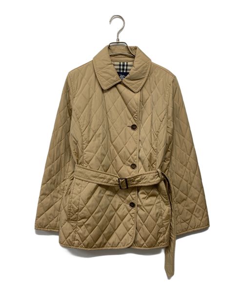 BURBERRY LONDON（バーバリーロンドン）BURBERRY LONDON (バーバリーロンドン) キルティングジャケット ベージュ サイズ:9の古着・服飾アイテム