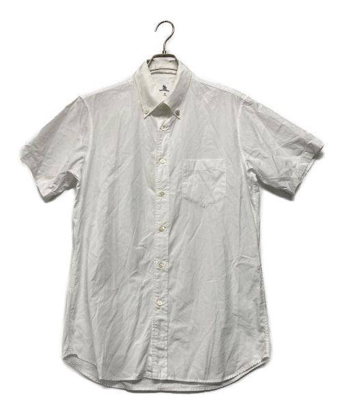 YOHJI YAMAMOTO（ヨウジヤマモト）YOHJI YAMAMOTO (ヨウジヤマモト) 半袖シャツ ホワイト サイズ:SIZE 4の古着・服飾アイテム