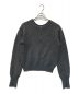 CLANE（クラネ）の古着「W FACE HALF ZIP YAK KNIT TOPS」｜グレー