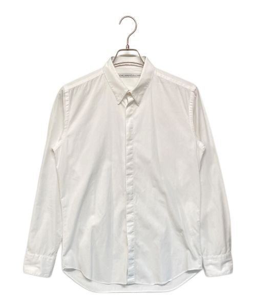 JOHN LAWRENCE SULLIVAN（ジョンローレンスサリバン）JOHN LAWRENCE SULLIVAN (ジョンローレンスサリバン) Broadcloth button down shirt ホワイト サイズ:SIZE 38の古着・服飾アイテム