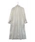 NIGEL CABOURN (ナイジェルケーボン) RUFFLE DRESS ホワイト サイズ:SIZE 8：7000円