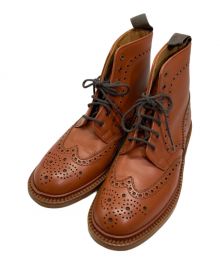 Alfred Sargent（アルフレッドサージェント）の古着「TAN BROGUE DERBY BOOT」｜ブラウン