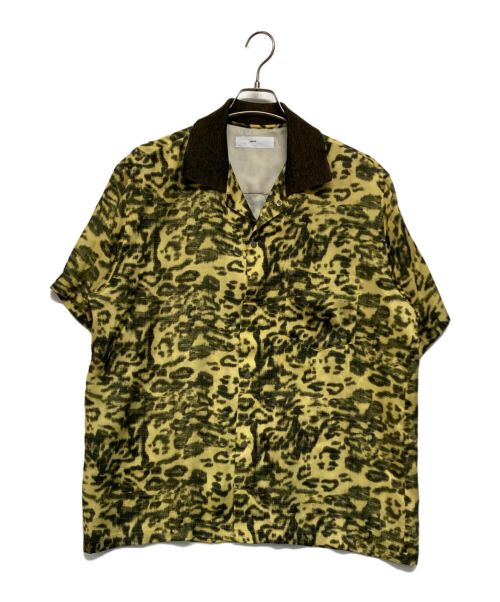 TOGA VIRILIS（トーガ ビリリース）TOGA VIRILIS (トーガ ビリリース) INNER PRINT S/S SHIRT イエロー サイズ:SIZE 48の古着・服飾アイテム