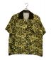 TOGA VIRILIS（トーガ ビリリース）の古着「INNER PRINT S/S SHIRT」｜イエロー