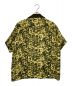 TOGA VIRILIS (トーガ ビリリース) INNER PRINT S/S SHIRT イエロー サイズ:SIZE 48：9000円