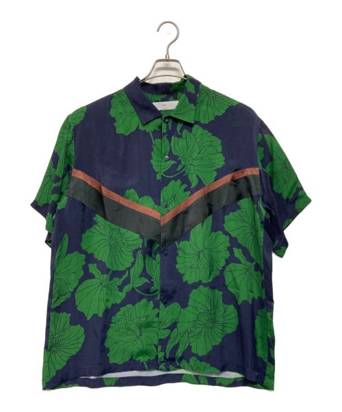 TOGA VIRILIS（トーガ ビリリース）TOGA VIRILIS (トーガ ビリリース) Inner print s/s shirt グリーン サイズ:SIZE 48の古着・服飾アイテム