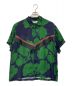 TOGA VIRILIS（トーガ ビリリース）の古着「Inner print s/s shirt」｜グリーン