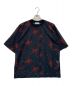 TOGA VIRILIS（トーガ ビリリース）の古着「JERSEY PRINT T-SHIRT」｜ネイビー