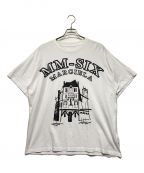 MM6 Maison Margielaエムエムシックス メゾンマルジェラ）の古着「MM-SIX TEE」｜ホワイト