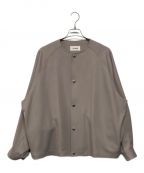 THE RERACSザ リラクス）の古着「COLLARLESS JACKET」｜ベージュ