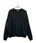 SOFTHYPHEN（ソフトハイフン）の古着「SOHY CREW NECK SWEAT」｜ブラック