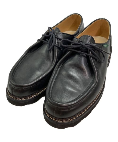 PARABOOT（パラブーツ）PARABOOT (パラブーツ) チロリアンシューズ ブラック サイズ:SIZE 43の古着・服飾アイテム