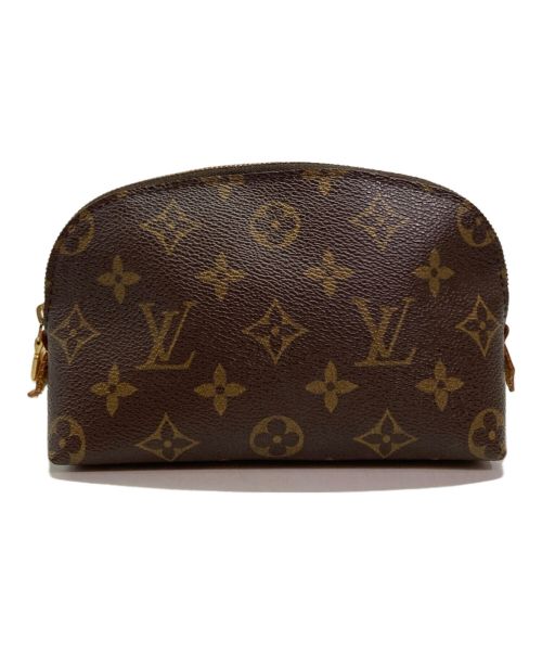 LOUIS VUITTON（ルイ ヴィトン）LOUIS VUITTON (ルイ ヴィトン) モノグラム ポシェットコスメティック ブラウンの古着・服飾アイテム