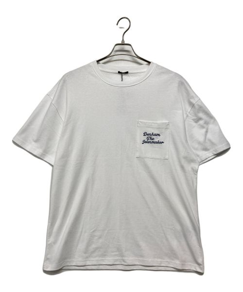 Denham（デンハム）Denham (デンハム) ポケットTシャツ ホワイト サイズ:Ｍの古着・服飾アイテム