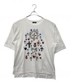 glambグラム）の古着「Crossing Heart T-shirts」｜ホワイト