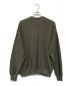 crepuscule (クレプスキュール) Moss Stitch V-Neck Cardigan カーキ サイズ:2：7000円