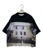 TOGA ARCHIVESトーガアーカイブス）の古着「Gordon Matta-Clark半袖Tシャツ」｜ブラック