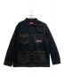 SUPREME（シュプリーム）の古着「Diamond Stitch Denim Chore Coat」｜ブラック