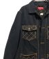 中古・古着 SUPREME (シュプリーム) Diamond Stitch Denim Chore Coat ブラック サイズ:SIZE M：17000円