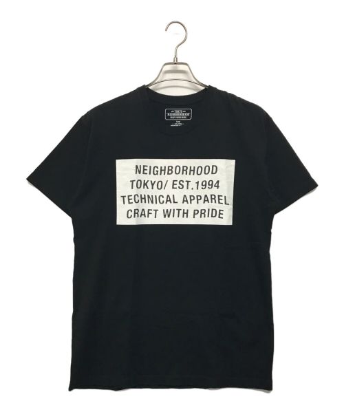 NEIGHBORHOOD（ネイバーフッド）NEIGHBORHOOD (ネイバーフッド) プリントTシャツ ブラック サイズ:SIZE Lの古着・服飾アイテム