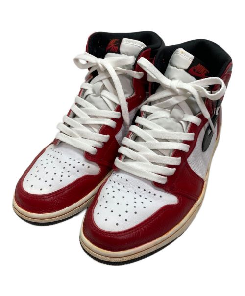 NIKE（ナイキ）NIKE (ナイキ) AIR JORDAN1  RETRO HIGH OG レッド サイズ:SIZE 27.5cmの古着・服飾アイテム