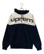 SUPREMEシュプリーム）の古着「Blocked hooded sweatshirt」｜ブラック