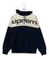 SUPREME（シュプリーム）の古着「Blocked hooded sweatshirt」｜ブラック