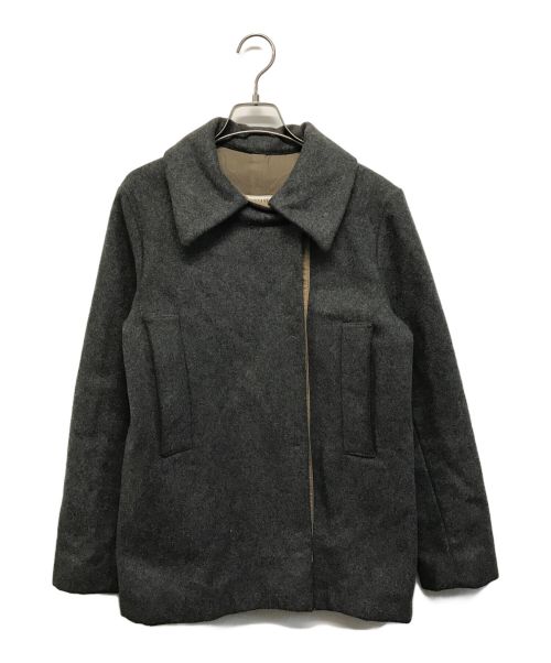 Martin Margiela 6（マルタンマルジェラ 6）Martin Margiela 6 (マルタンマルジェラ 6) ウールショートコート カーキ サイズ:38の古着・服飾アイテム